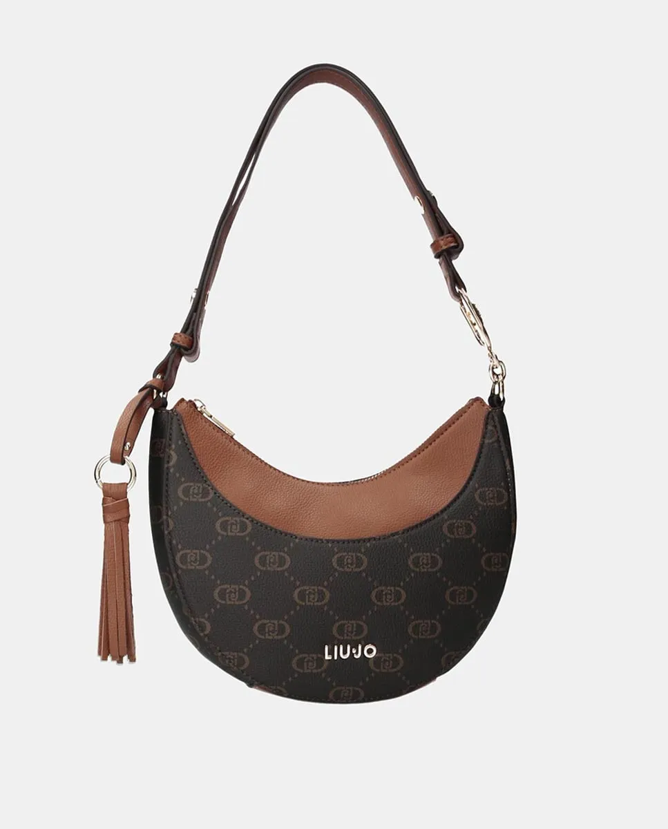 Полумесяц с монограммой и выдвижной ручкой Liujo, песочный
Полумесяц с монограммой и выдвижной ручкой Liujo, песочный