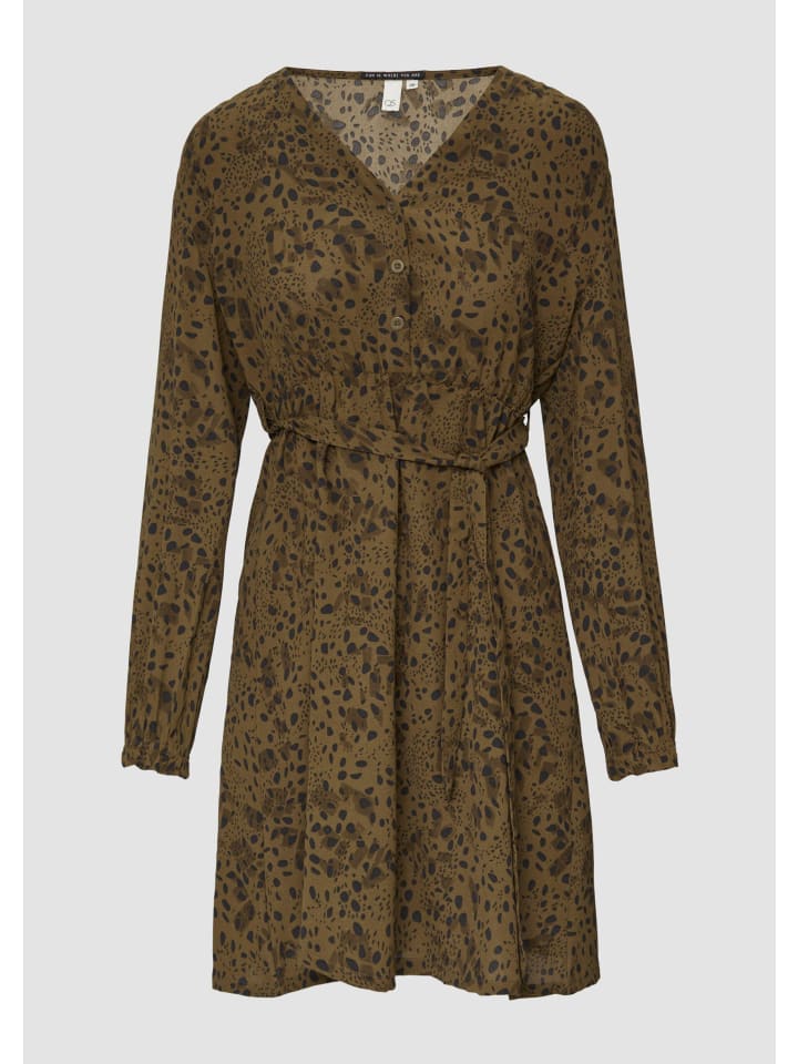 Платье цвета 78A2_оливково-зеленый QS
Платье цвета 78A2_оливково-зеленый QS