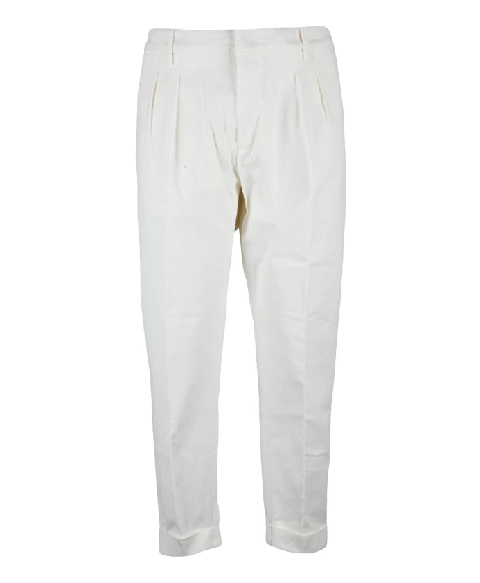 Бархатные брюки Oscar с застежкой-молнией Dondup, белый
Бархатные брюки Oscar с застежкой-молнией Dondup, белый