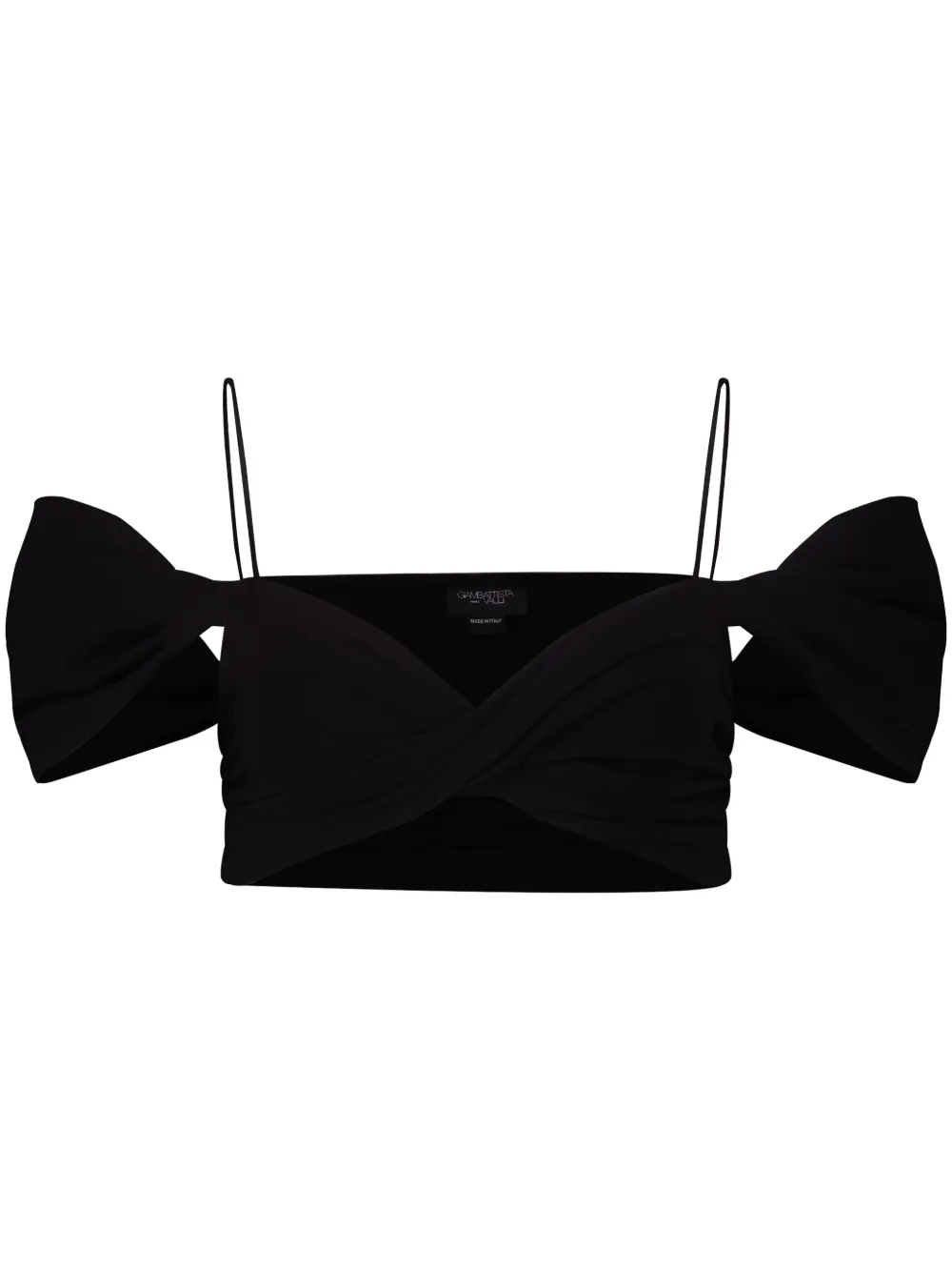 Топ-бандо с драпировкой Giambattista Valli, черный
Топ-бандо с драпировкой Giambattista Valli, черный