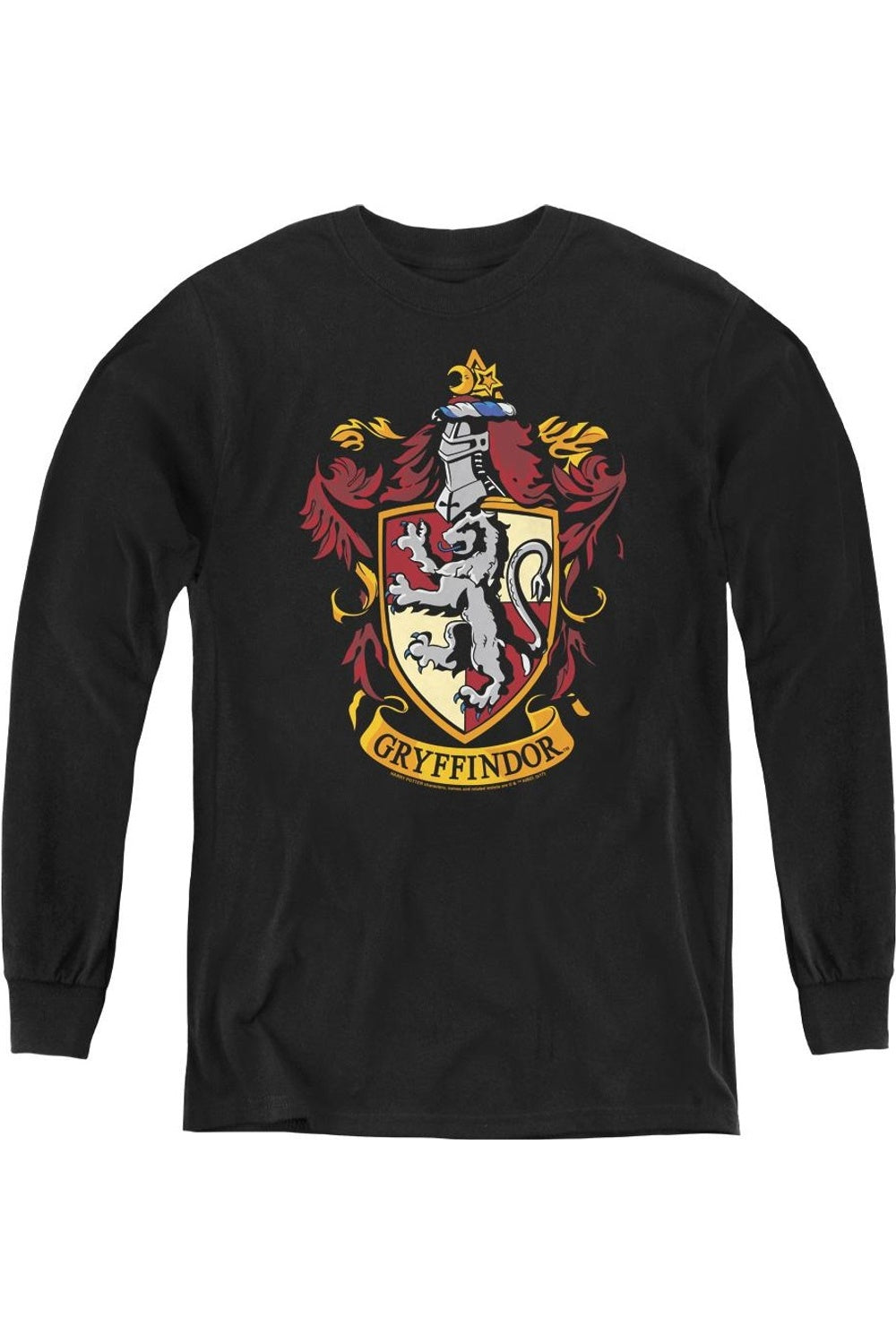 Футболка с длинным рукавом для детей с гербом Гриффиндора из Гарри Поттера Gildan, черный
Футболка с длинным рукавом для детей с гербом Гриффиндора из Гарри Поттера Gildan, черный