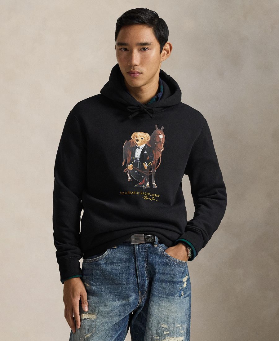 Мужская толстовка с длинными рукавами из медвежьего флиса Polo Ralph Lauren, Polo Black
Мужская толстовка с длинными рукавами из медвежьего флиса Polo Ralph Lauren, Polo Black