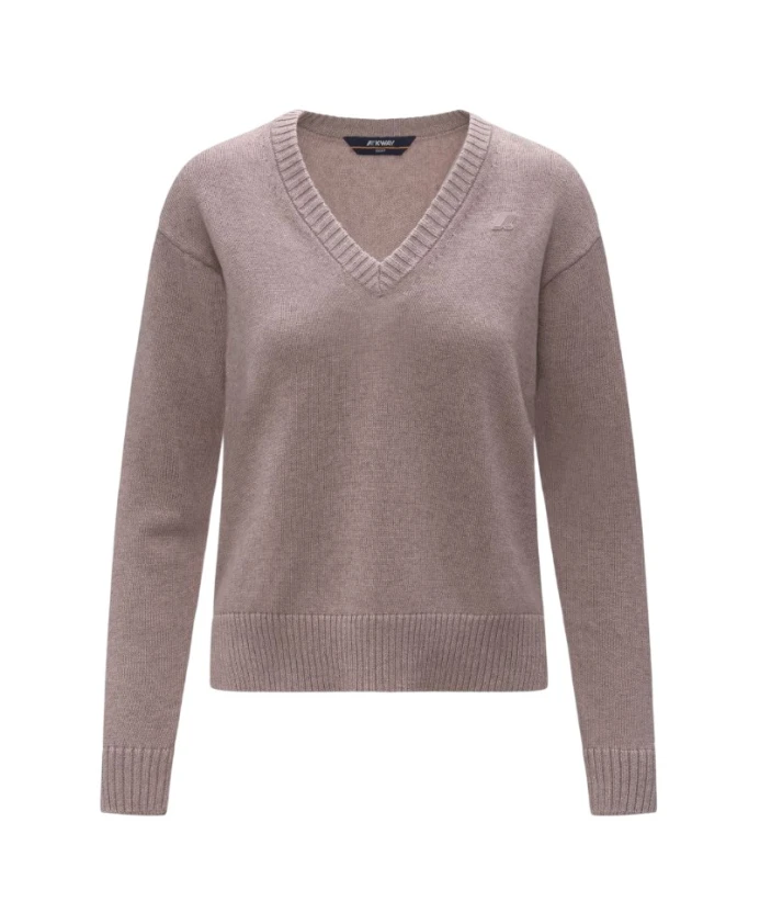 Пуловер Adine с V-образным вырезом K-Way, розовый
Пуловер Adine с V-образным вырезом K-Way, розовый