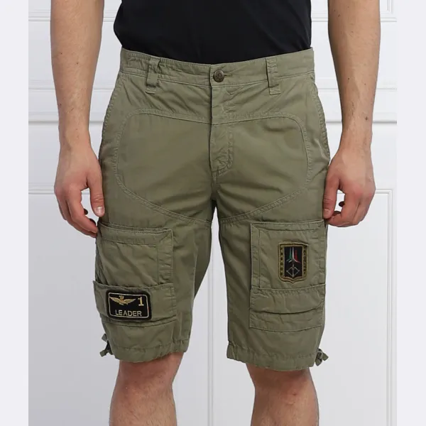 Шорты стандартного кроя Aeronautica Militare, зеленый
Шорты стандартного кроя Aeronautica Militare, зеленый