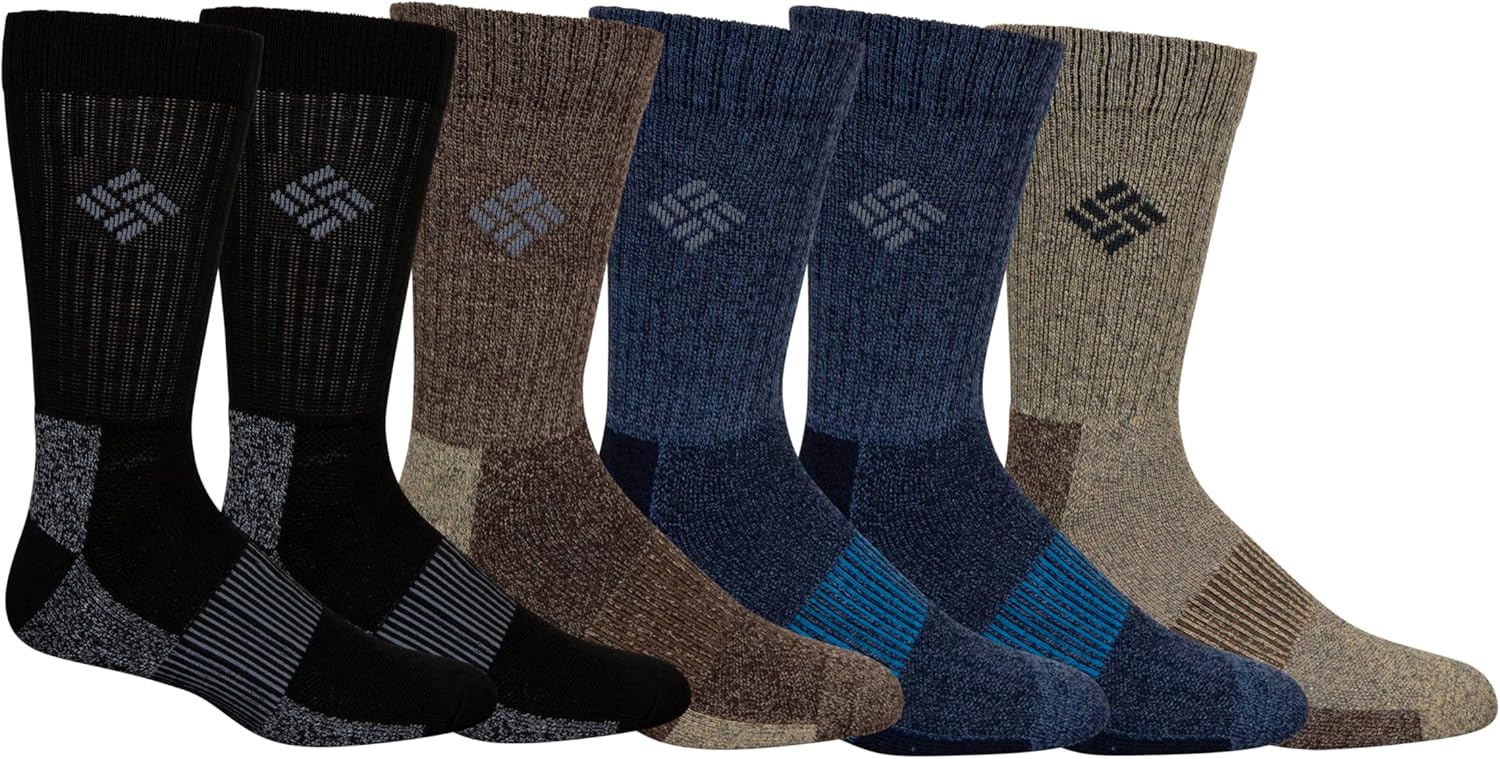 Columbia Мужские влагоотводящие носки (6 пар), Khaki/Navy/Brown/Black
Columbia Мужские влагоотводящие носки (6 пар), Khaki/Navy/Brown/Black