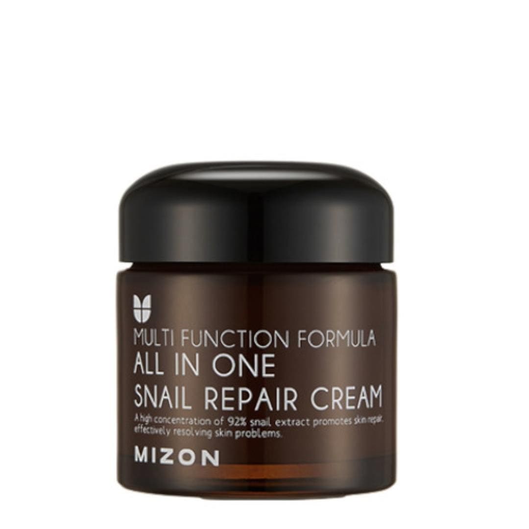 Крем для лица all in one snail repair cream 75 g Mizon, объем 75 мл
Крем для лица all in one snail repair cream 75 g Mizon, объем 75 мл