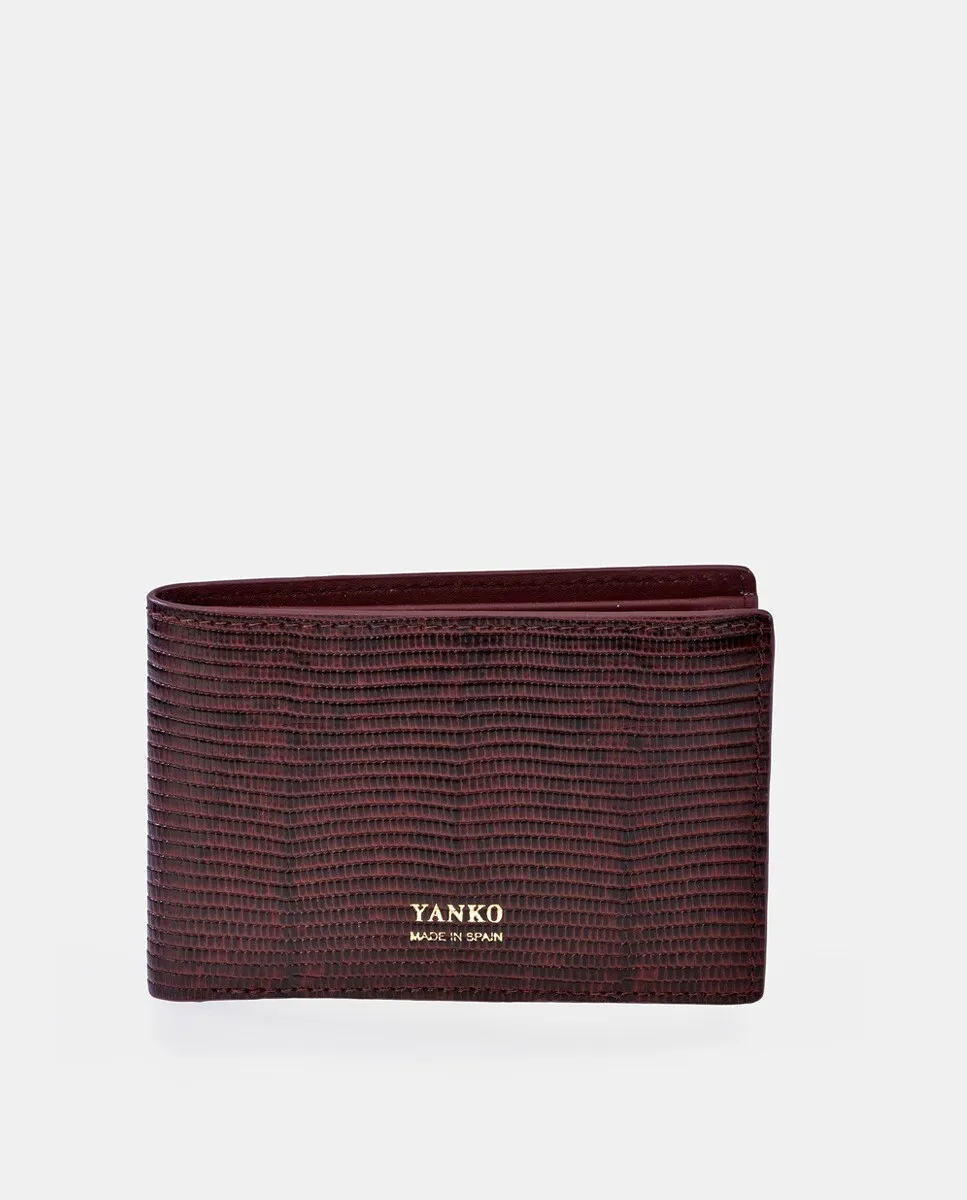 Кошелек мужской Yanko, цвет Burdeos
Кошелек мужской Yanko, цвет Burdeos