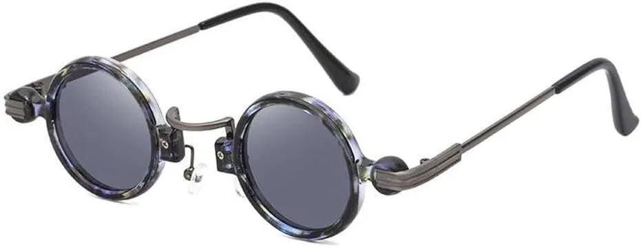 Винтажные маленькие круглые солнцезащитные очки в стиле стимпанк для мужчин, роскошные модные солнцезащитные очки в стиле панк для мужчин LVTFCO, Demigray
Винтажные маленькие круглые солнцезащитные очки в стиле стимпанк для мужчин, роскошные модные солнцезащитные очки в стиле панк для мужчин LVTFCO, Demigray
