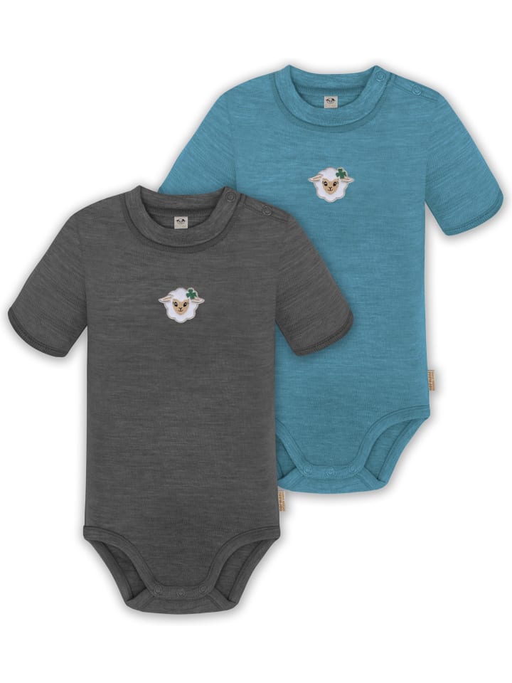 Normani Outdoor Sports Комплект из 2 детских боди из мериносовой шерсти, сине-антрацитового цвета
Normani Outdoor Sports Комплект из 2 детских боди из мериносовой шерсти, сине-антрацитового цвета