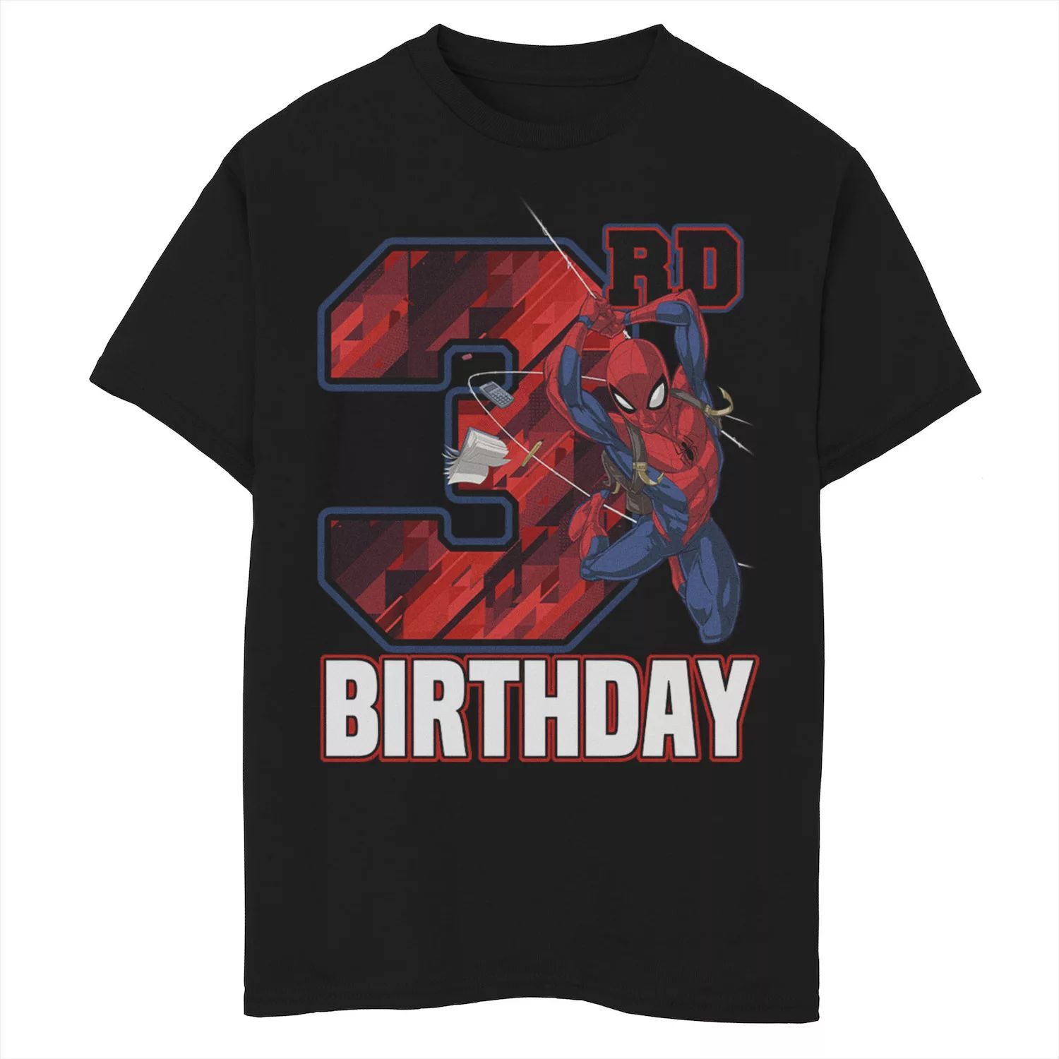 Футболка с рисунком «Паутина» на 3-й день рождения для мальчиков 8–20 лет Marvel Spider-Man Marvel
Футболка с рисунком «Паутина» на 3-й день рождения для мальчиков 8–20 лет Marvel Spider-Man Marvel