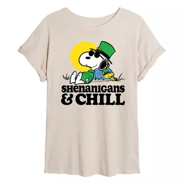 Футболка Juniors Peanuts Snoopy & Woodstock Shenanigans, размер 1, чил-рок Licensed Character, бежевый
Футболка Juniors Peanuts Snoopy & Woodstock Shenanigans, размер 1, чил-рок Licensed Character, бежевый