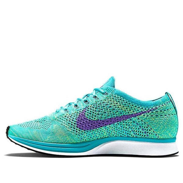Кроссовки flyknit racer Nike, зеленый 
Кроссовки flyknit racer Nike, зеленый