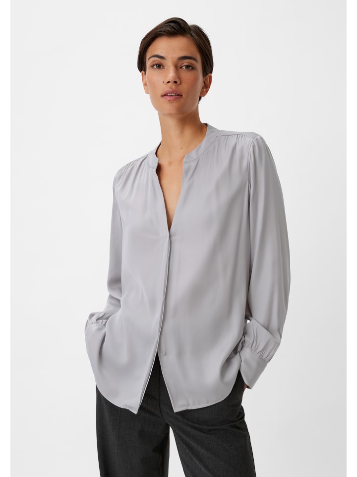 Блуза comma Bluse langarm, серый
Блуза comma Bluse langarm, серый