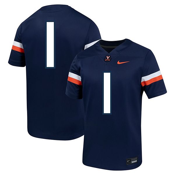 Мужская футболка Virginia Cavaliers Untouchable #1 navy Nike
Мужская футболка Virginia Cavaliers Untouchable #1 navy Nike