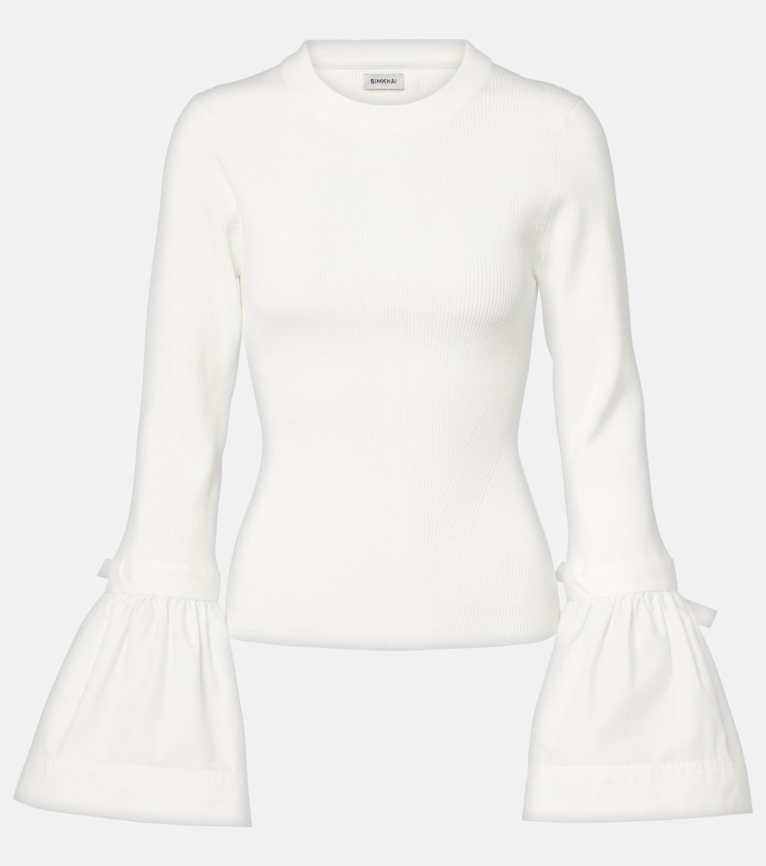Топ с оборками Agata Simkhai, белый
Топ с оборками Agata Simkhai, белый