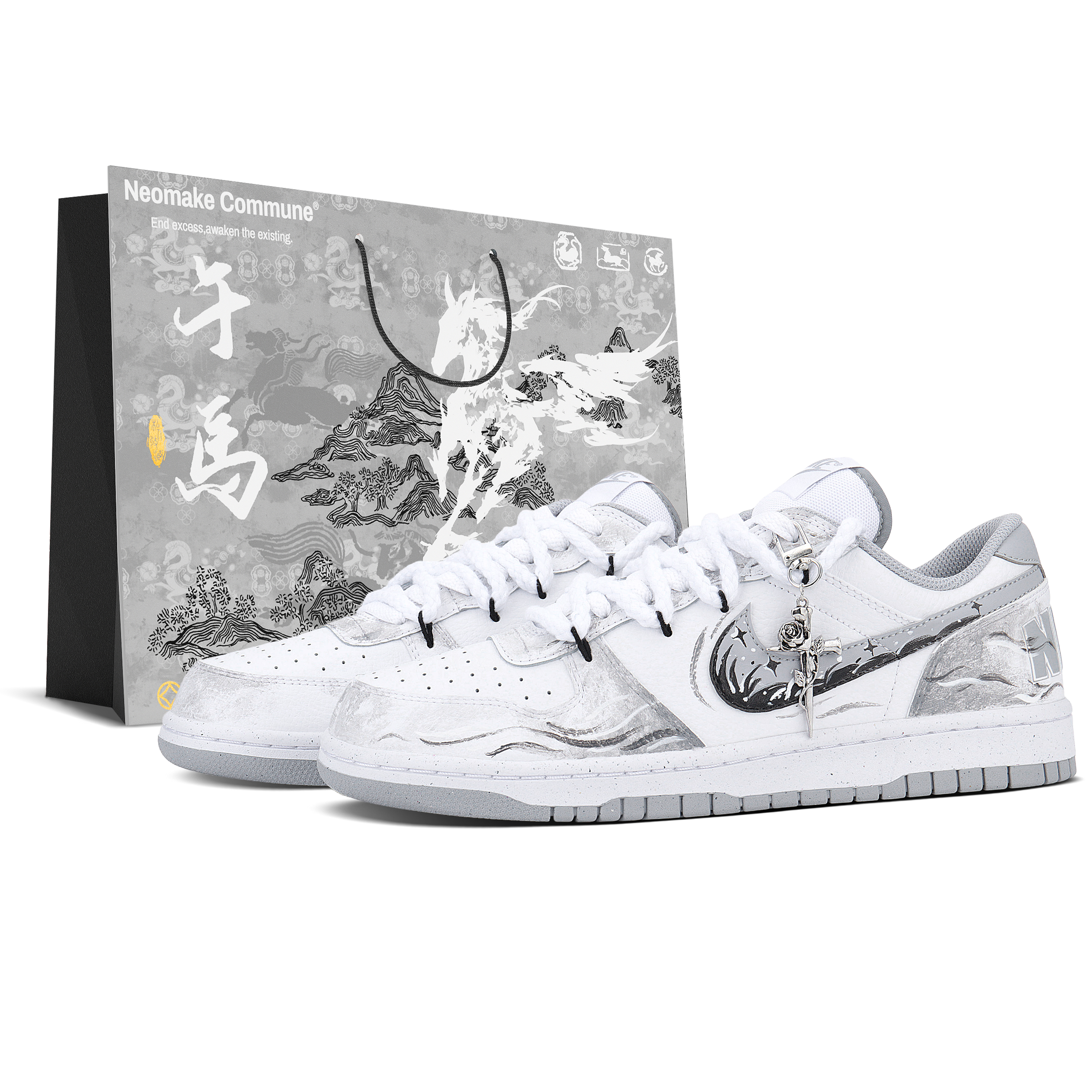 Nike Мужские низкие скейтбордские кроссовки Big Slip Resistant, Abrasion Resistant, Height Increasing бело-серые
Nike Мужские низкие скейтбордские кроссовки Big Slip Resistant, Abrasion Resistant, Height Increasing бело-серые