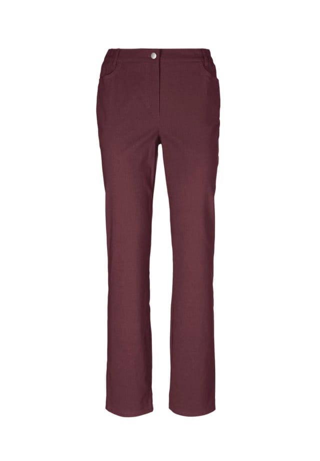 Короткий размер: идеальные супер-эластичные брюки Карла Goldner, бургундия
Короткий размер: идеальные супер-эластичные брюки Карла Goldner, бургундия