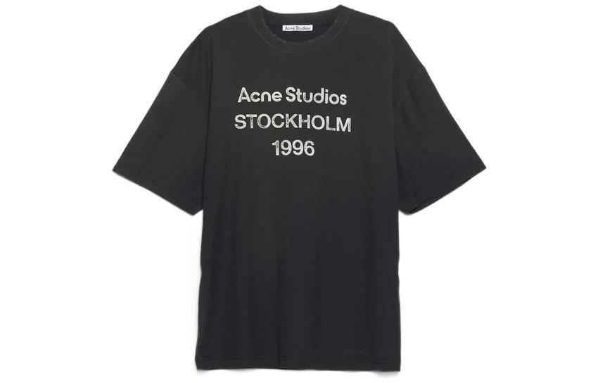 Футболка унисекс Acne Studios, Черный 
Футболка унисекс Acne Studios, Черный