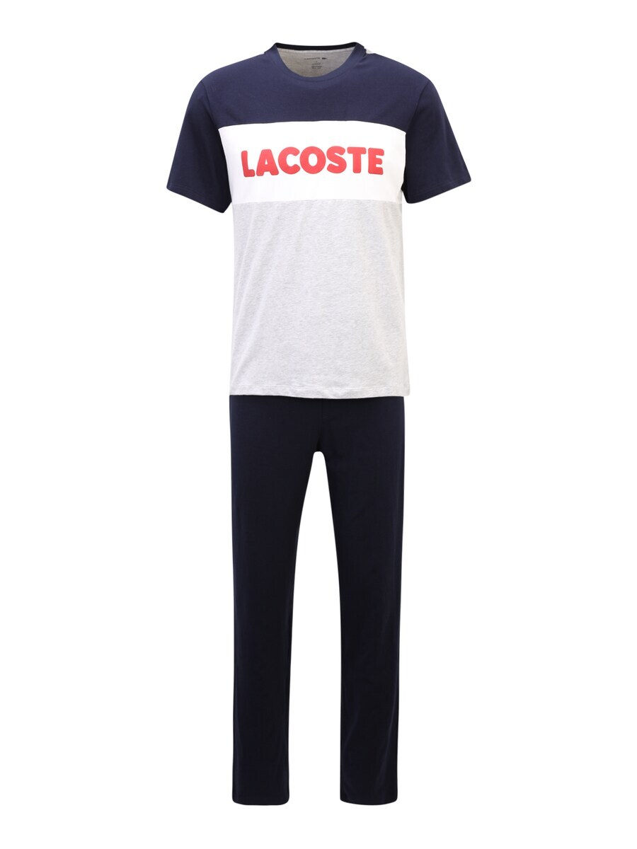 Пижама LACOSTE Long Pajamas, цвет Navy/mottled grey
Пижама LACOSTE Long Pajamas, цвет Navy/mottled grey