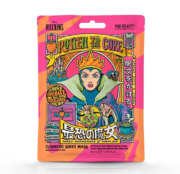 Самая опасная печатная маска для лица MAD BEAUTY Disney Villains
Самая опасная печатная маска для лица MAD BEAUTY Disney Villains