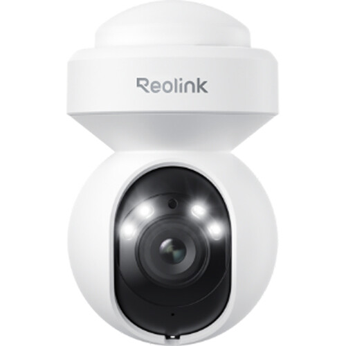 Уличная сетевая PTZ-камера Reolink E-Series E560 с разрешением 8 Мп, Wi-Fi, функцией ночного видения и прожекторами
Уличная сетевая PTZ-камера Reolink E-Series E560 с разрешением 8 Мп, Wi-Fi, функцией ночного видения и прожекторами