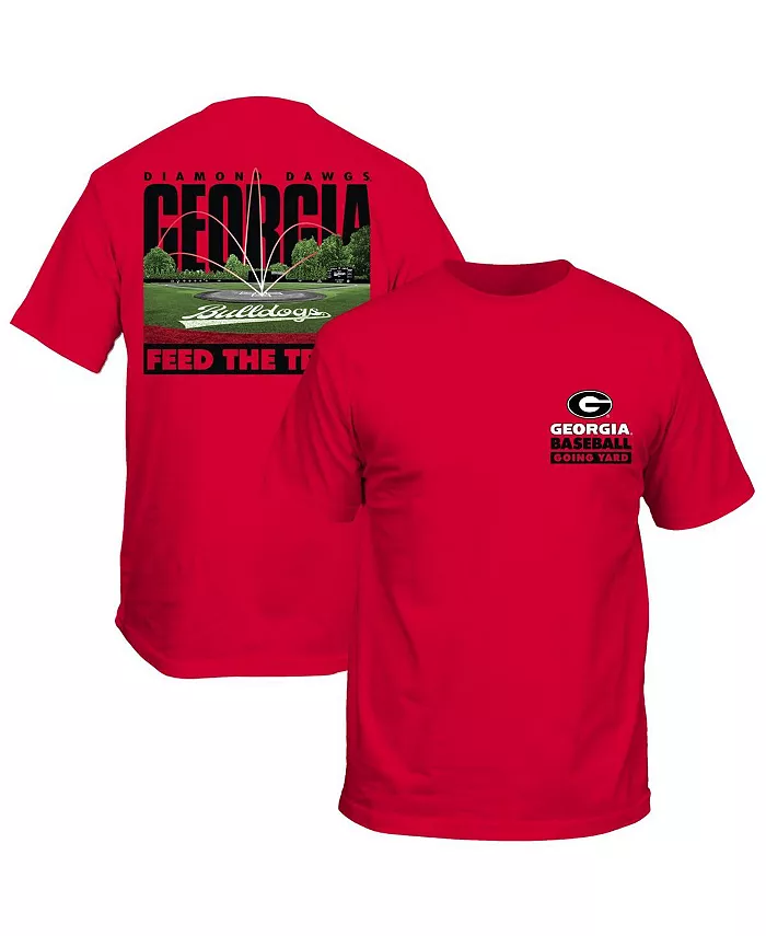 Мужская и женская футболка-поло Red Georgia Bulldogs Feed The Trees Hanes
Мужская и женская футболка-поло Red Georgia Bulldogs Feed The Trees Hanes