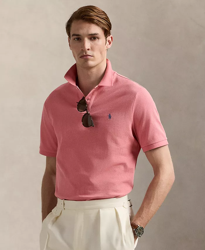 Мужская классическая поло с сетчатой тканью Polo Ralph Lauren, красный
Мужская классическая поло с сетчатой тканью Polo Ralph Lauren, красный
