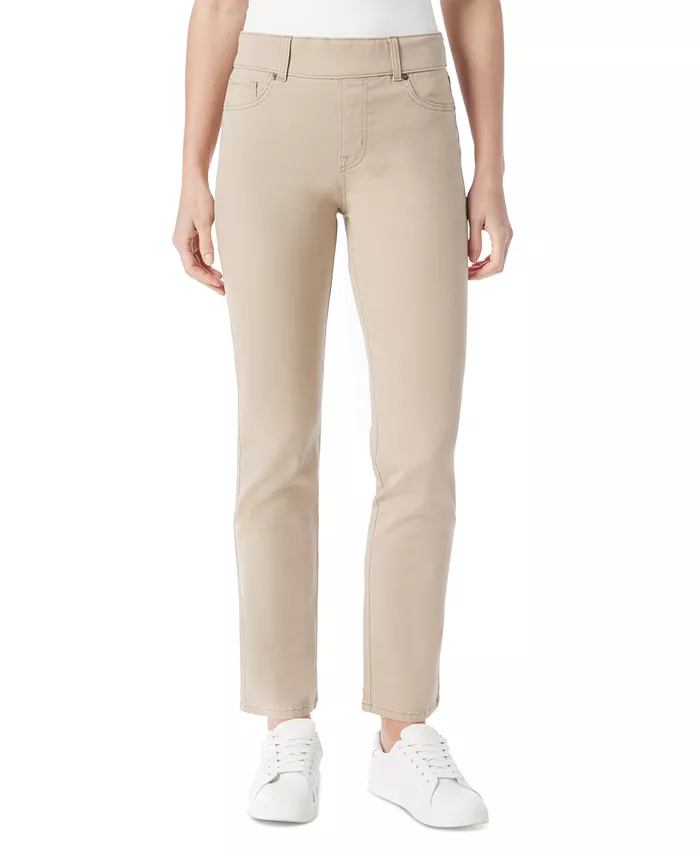 Женские джинсы прямого кроя с эффектом коррекции фигуры на резинке Gloria Vanderbilt, коричневый/бежевый
Женские джинсы прямого кроя с эффектом коррекции фигуры на резинке Gloria Vanderbilt, коричневый/бежевый