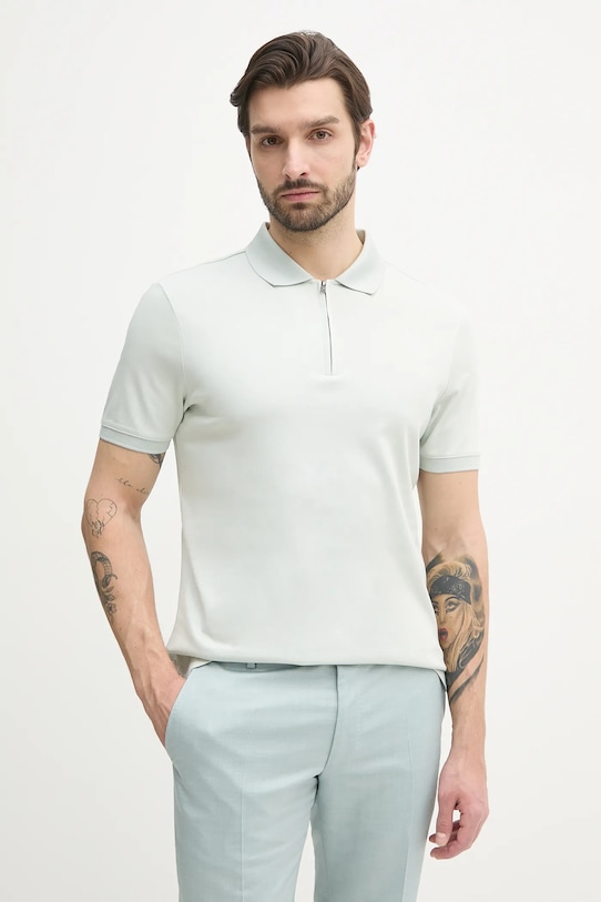 Хлопковая поло Calvin Klein, зеленый
Хлопковая поло Calvin Klein, зеленый