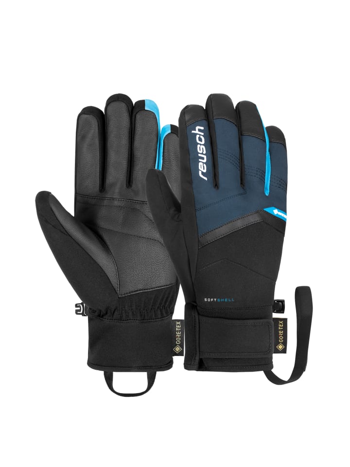 Reusch Перчатки с пальцами Blaster GORE-TEX, модель 4471, сине-черного цвета
Reusch Перчатки с пальцами Blaster GORE-TEX, модель 4471, сине-черного цвета