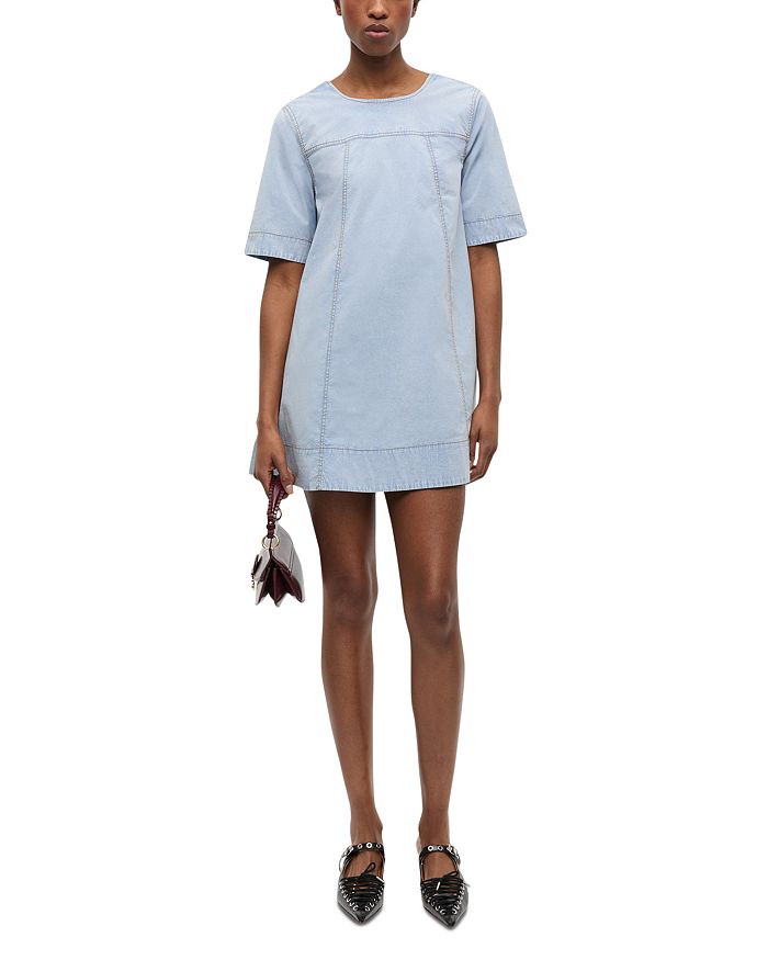 Мини-платье с вырезом на спине GANNI, синий
Мини-платье с вырезом на спине GANNI, синий