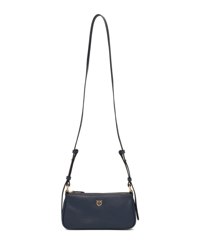 Сумка через плечо с застежкой-молнией Pinko, синий
Сумка через плечо с застежкой-молнией Pinko, синий