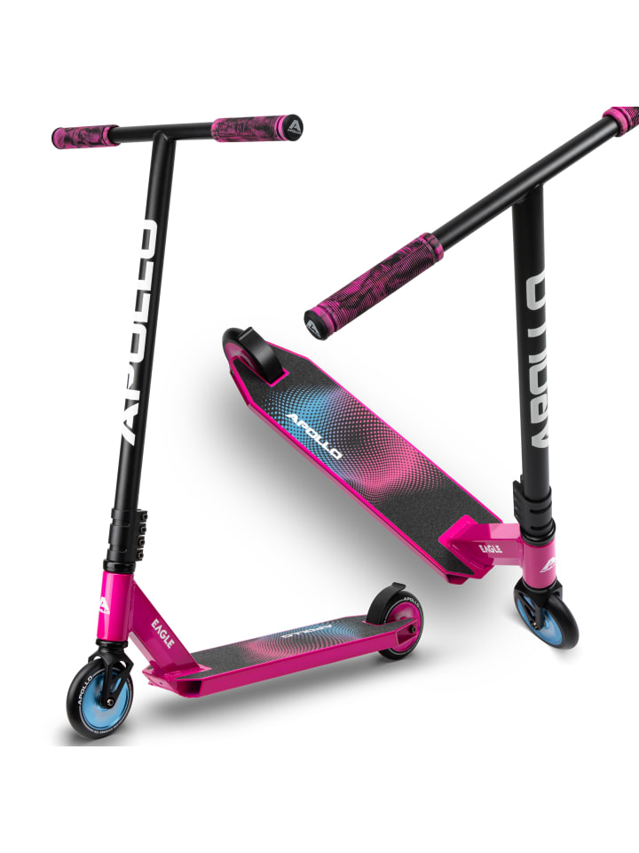 Apollo Детский трюковый самокат "Орел" в розовом цвете
Apollo Детский трюковый самокат "Орел" в розовом цвете