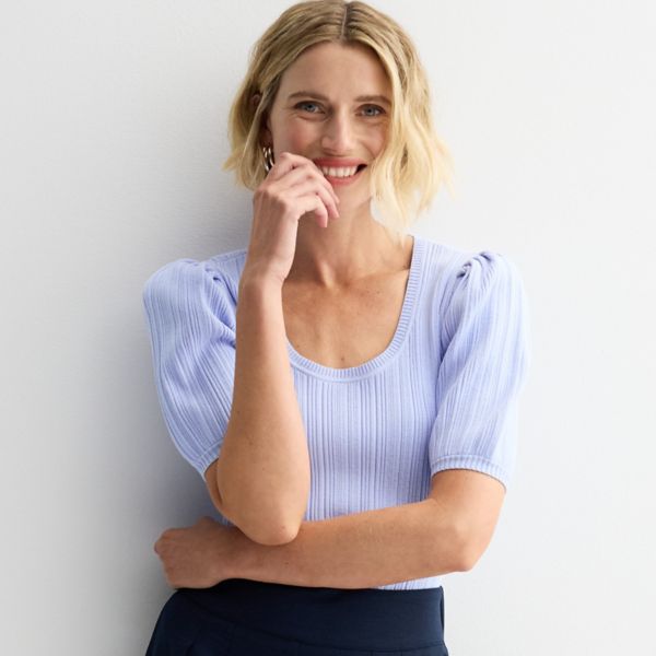 Женский свитер с фонариками и круглым вырезом Nine West, цвет stella peri
Женский свитер с фонариками и круглым вырезом Nine West, цвет stella peri