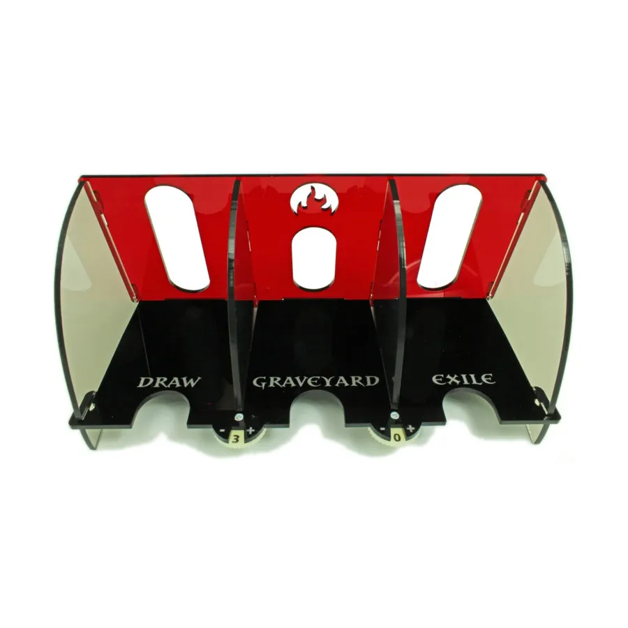 Поднос для колоды с циферблатами счетчика жизни - красный, Magic: The Gathering - Accessories (Litko Aerosystems) 
Поднос для колоды с циферблатами счетчика жизни - красный, Magic: The Gathering - Accessories (Litko Aerosystems)