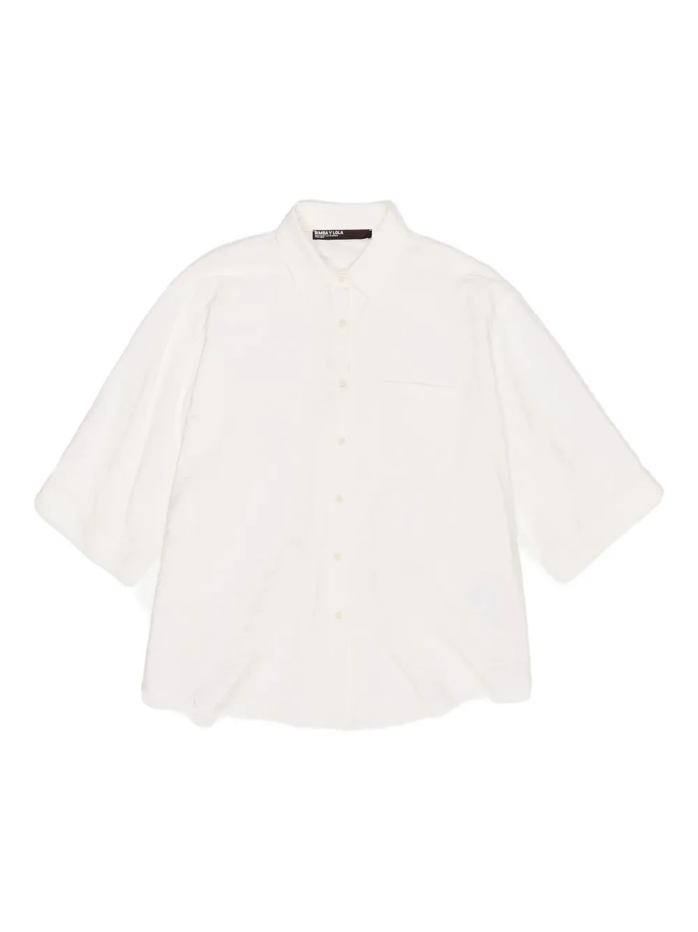 Фактурная рубашка с карманом Bimba Y Lola, белый
Фактурная рубашка с карманом Bimba Y Lola, белый