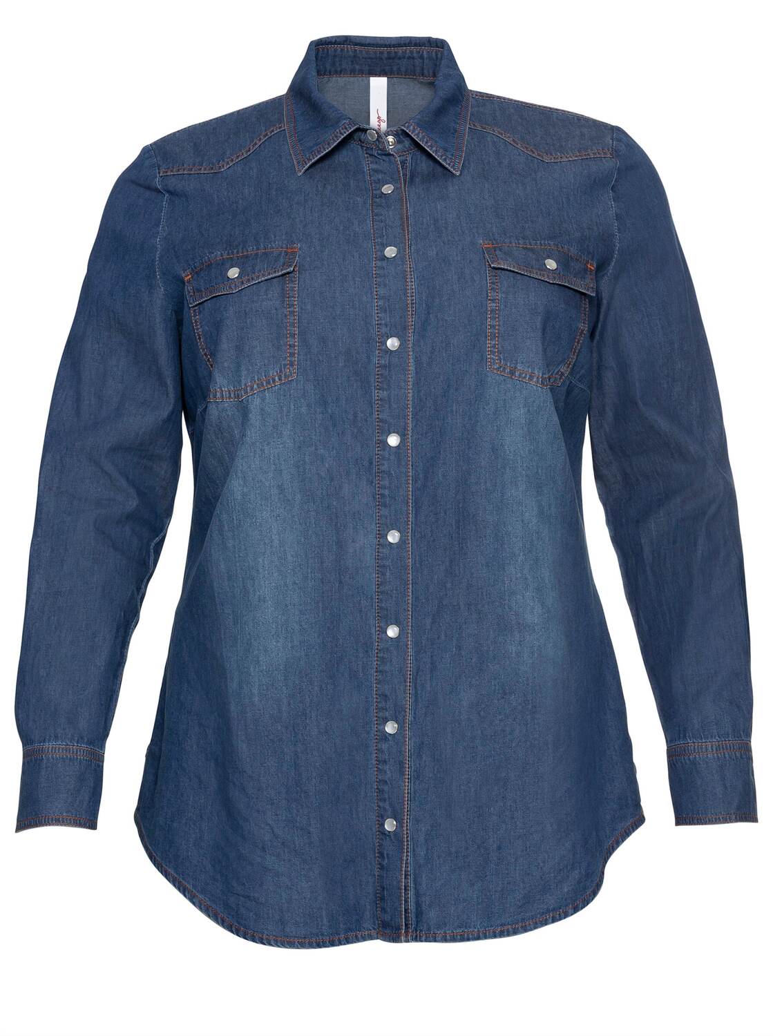 SHEEGO Блузка в синем дениме
SHEEGO Блузка в синем дениме