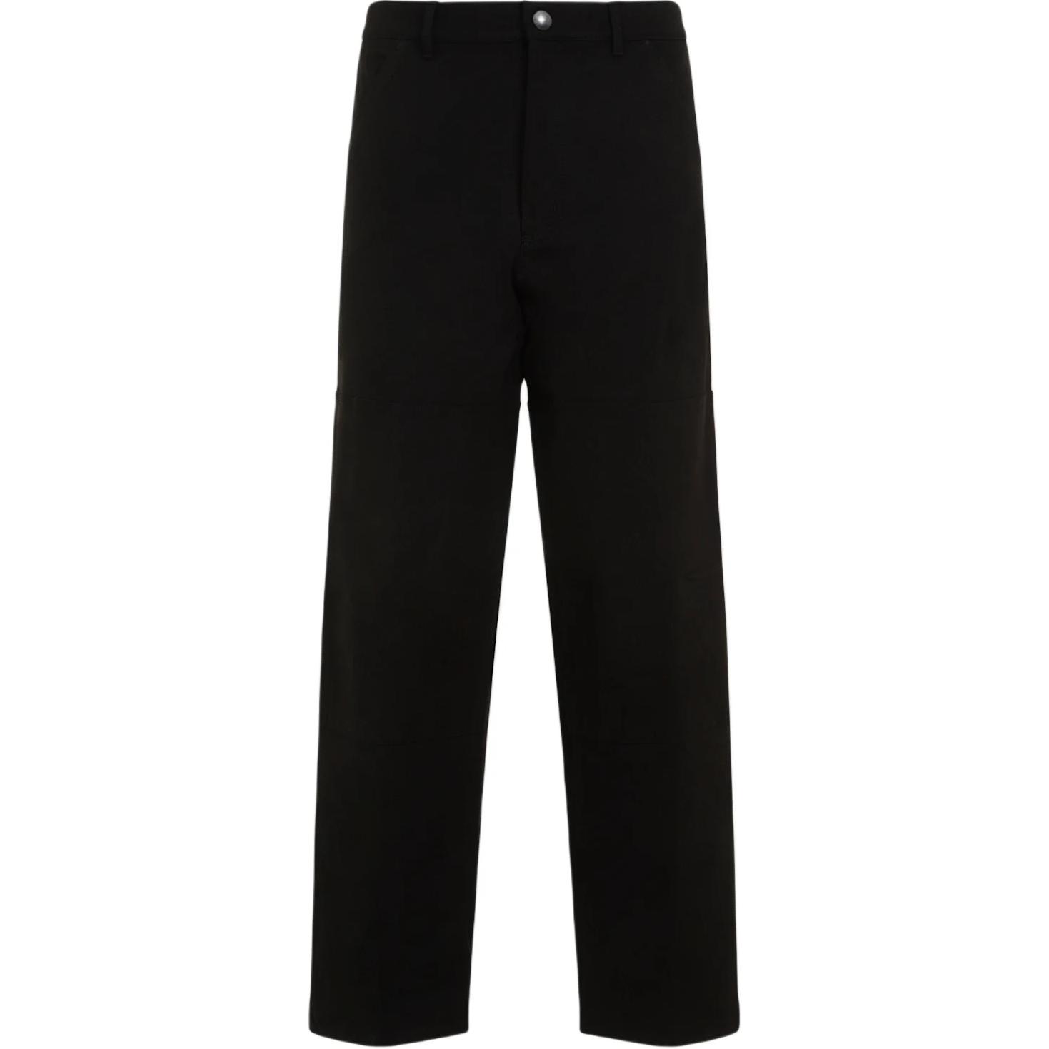 Брюки прямого кроя с нашивкой-логотипом Moncler, черный
Брюки прямого кроя с нашивкой-логотипом Moncler, черный