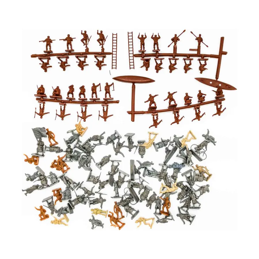 20-мм солдаты Второй мировой войны №1, Miscellaneous Historical Miniatures - WWII - Loose Miniatures (20mm) (Unidentifiable Manufacturer) 
20-мм солдаты Второй мировой войны №1, Miscellaneous Historical Miniatures - WWII - Loose Miniatures (20mm) (Unidentifiable Manufacturer)