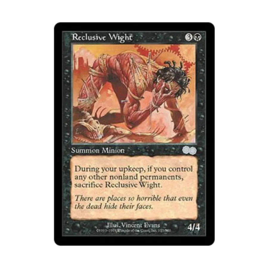 CCG Уайт-затворник (U), MTG - Urza's Saga
CCG Уайт-затворник (U), MTG - Urza's Saga