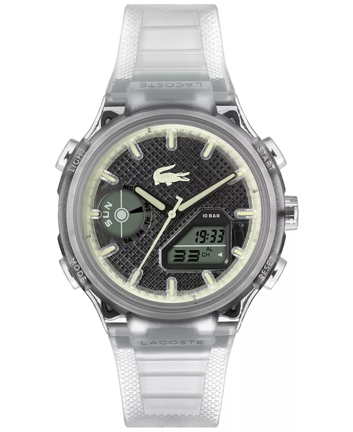 Мужские часы LC33 с прозрачным силиконовым ремешком, 45 мм Lacoste
Мужские часы LC33 с прозрачным силиконовым ремешком, 45 мм Lacoste