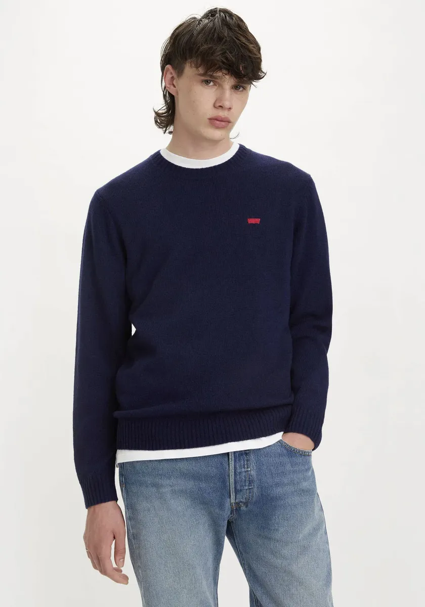 Шерстяной свитер Levi's "ORIGINAL HM SWEATER", классической формы с круглым вырезом, синий
Шерстяной свитер Levi's "ORIGINAL HM SWEATER", классической формы с круглым вырезом, синий