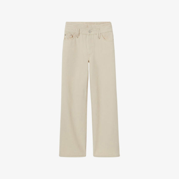 Прямые джинсы Claudie Pierlot с высокой посадкой, экрю
Прямые джинсы Claudie Pierlot с высокой посадкой, экрю