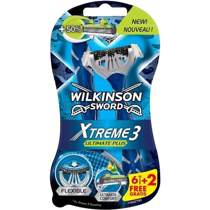 Одноразовая бритва Xtreme 3 Ultimate Plus, Wilkinson Sword
Одноразовая бритва Xtreme 3 Ultimate Plus, Wilkinson Sword