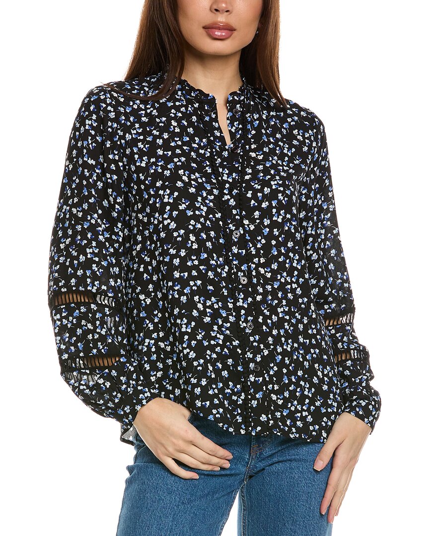 Топ на пуговицах Jones New York, черный
Топ на пуговицах Jones New York, черный