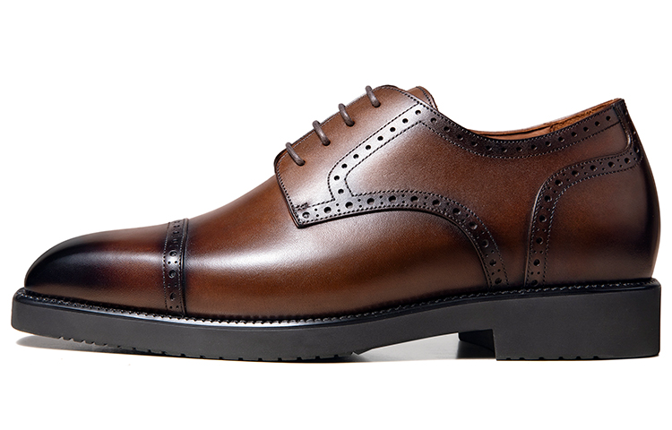 Броги Вышитые Туфли Дерби из Телячьей Кожи Классические Мужские Тёмно-Коричневые Матовые Zuti, Тёмно-Коричневый Полированный ZD222
Броги Вышитые Туфли Дерби из Телячьей Кожи Классические Мужские Тёмно-Коричневые Матовые Zuti, Тёмно-Коричневый Полированный ZD222