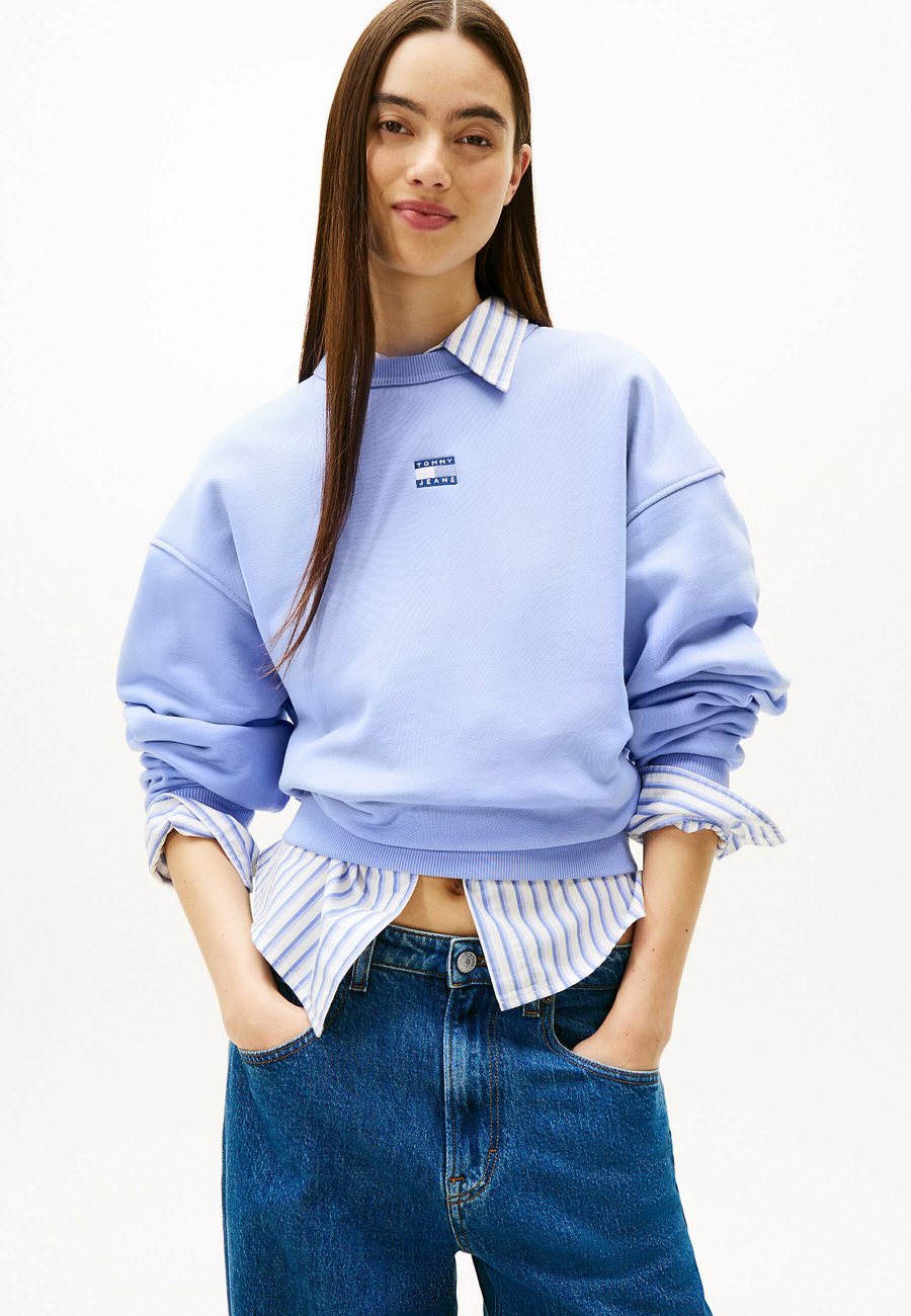 Толстовка Tommy Jeans BADGE CREW, Vintage Iris/Blue
Толстовка Tommy Jeans BADGE CREW, Vintage Iris/Blue