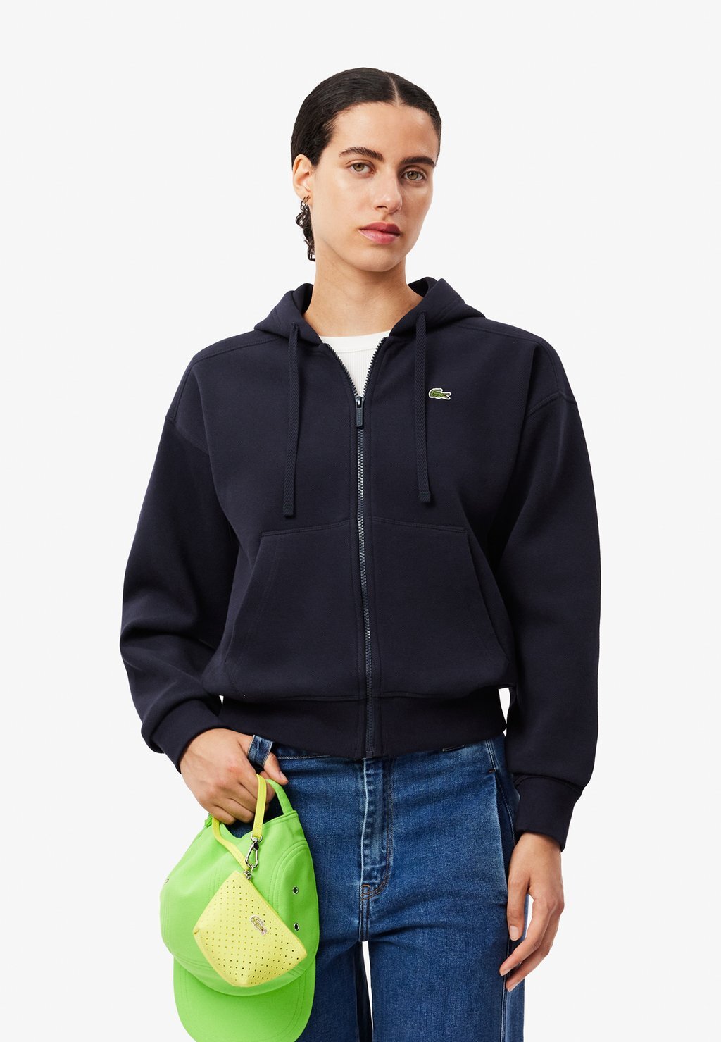 Толстовка на молнии Lacoste, темно-синий
Толстовка на молнии Lacoste, темно-синий