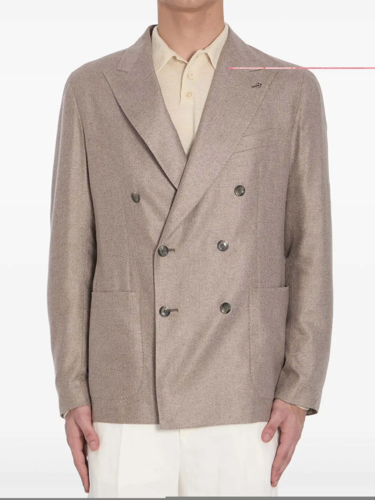 Блейзер из шелка Tagliatore, нейтральный
Блейзер из шелка Tagliatore, нейтральный