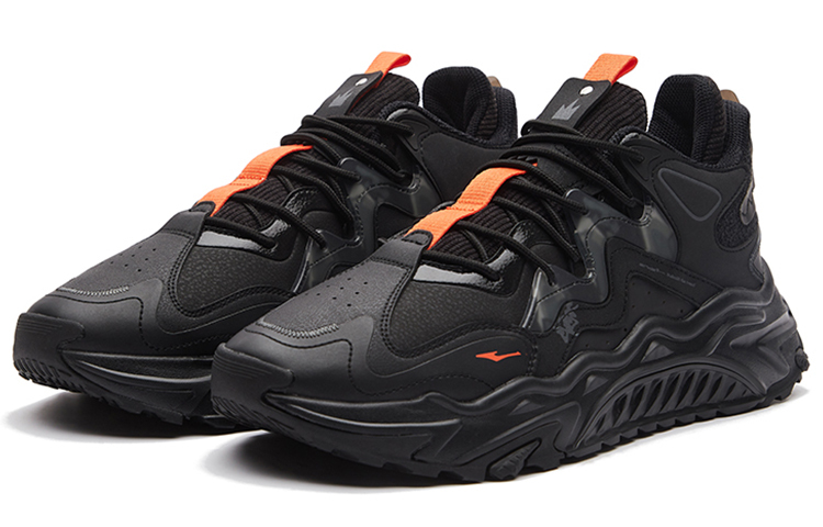 Xun Lifestyle Shoes Men Low-Top, мужские кроссовки, Positive Черный/оранжево-красный Erke
Xun Lifestyle Shoes Men Low-Top, мужские кроссовки, Positive Черный/оранжево-красный Erke